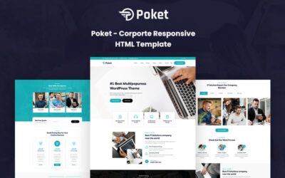 Poket - Corporate Responsive Website Template