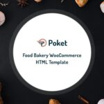 Poket - Food Bakery Website Template