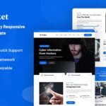 Poket – Cyber Security Responsive Website Template