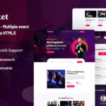 Poket – Multiple Event & Conference Responsive Website Template