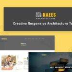 Raees - Responsive Architecture / Architect Website Template