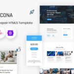 Recona - Computer & Mobile Repair Services HTML5 Template