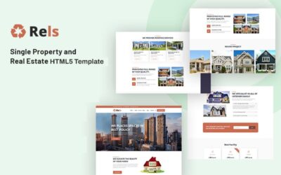 Rels - Single Property and Real Estate Website Template