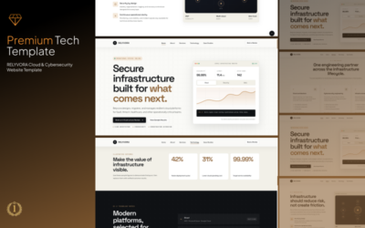 Relyvora – IT Cloud Cybersecurity HTML5 Template