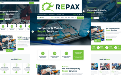 Repax - Computer And Mobile Repair HTML5 Template
