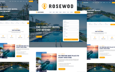 Rosewod - Hotel & Resort HTML5 Template