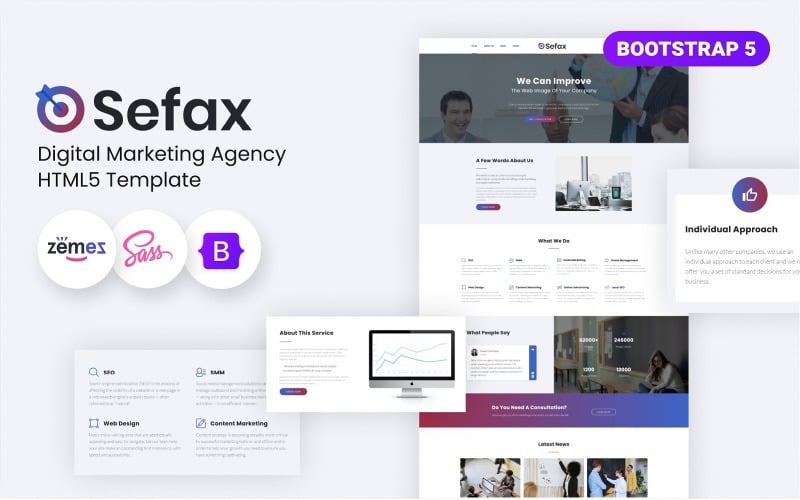 Sefax - SEO & Digital Marketing HTML5 Template Sefax - SEO & Digital Marketing HTML5 Template
