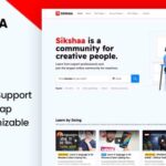 Sikshaa - LMS Online Education Course & School HTML Template