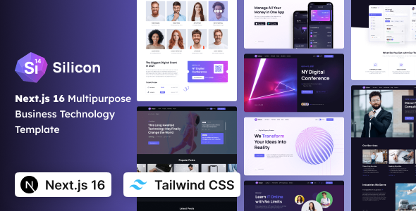 Silicon - Multipurpose Business, SaaS & Technology Tailwind CSS Next Template Silicon - Multipurpose Business, SaaS & Technology Tailwind CSS Next Template