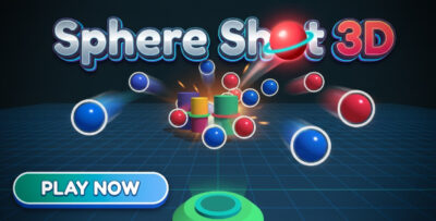 Sphere Shot 3D | HTML5 Endless Arcade Shooter Game
