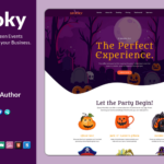 Spooky - Onepage HTML Halloween Template