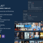 StarDust - Movies and Series Website Template