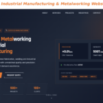 SteelForge – Industrial Manufacturing & Metalworking Website Template