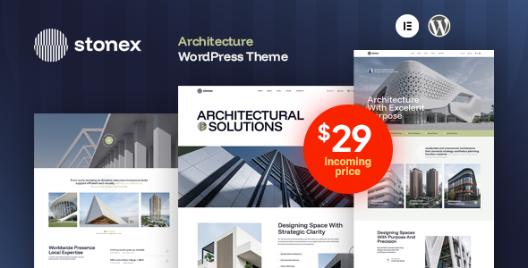Stonex - Architecture WordPress Theme Stonex - Architecture WordPress Theme