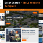 Sunspot - Solar Energy React Website Template