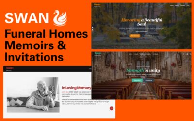Swan Funeral & Memorial Services NextJs Tailwind Template