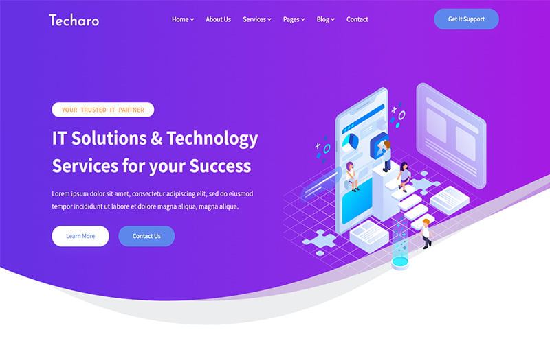 Techaro - IT Solutions and Technology HTML5 Template Techaro - IT Solutions and Technology HTML5 Template