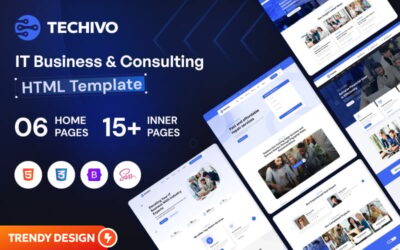 Techivo - IT Service Agency & Consulting Firm HTML Template