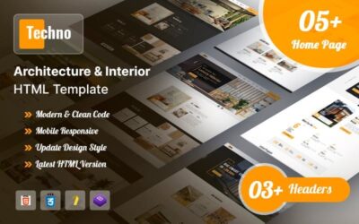 Techno Architecture & Interior Design HTML5 Template