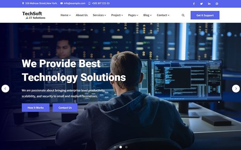 TechSoft - IT Solution & Business Services HTML5 Responsive Website Template TechSoft - IT Solution & Business Services HTML5 Responsive Website Template