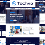 Techxo - Technology Services HTML5 Website template