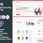TheKing - Business, Corporate, Agency HTML Template