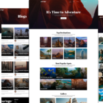 Travel App Bootstrap 5 Template