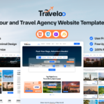 Traveloo – Modern Travel and Tour Booking HTML Template