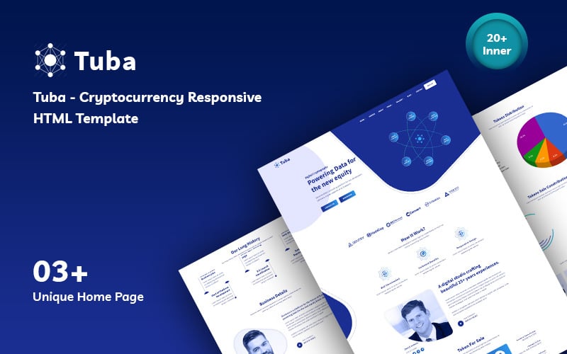 Tuba - Cryptocurrency Responsive Website Template Tuba - Cryptocurrency Responsive Website Template