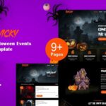 Twicky - Halloween Events and Party Website HTML Template