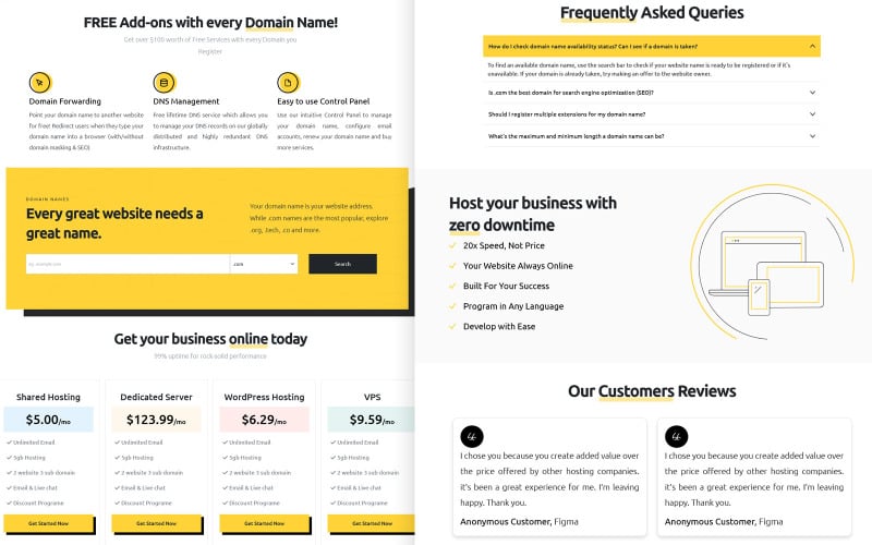 Uhost WHMCS Theme and HTML Template Uhost WHMCS Theme and HTML Template