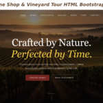 VinoEstate - Luxury Wine Shop & Vineyard Tour HTML Template