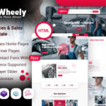 Wheely - Car Wheel Automobile Tire Repair Services HTML Template