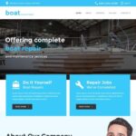 Yachting Responsive Website Template