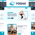Yogax - Yoga And Meditation HTML5 Template
