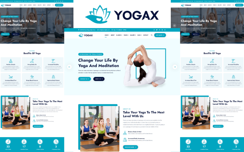 Yogax - Yoga And Meditation HTML5 Template Yogax - Yoga And Meditation HTML5 Template