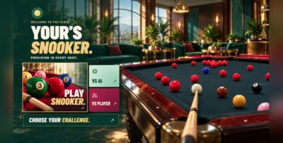Your Snooker | HTML5 3D Sports Game